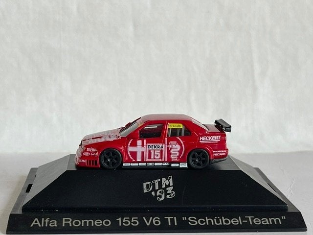 Herpa: Alfa Romeo 155 V6 Ti Nr. 15, Ophalen of Verzenden, Zo goed als nieuw, Auto, Herpa