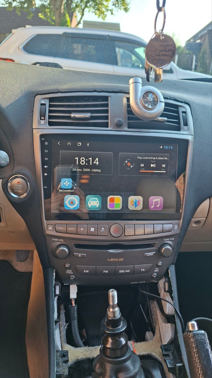 Android Radio Lexus IS250 IS300 IS350 ISF, Ophalen of Verzenden
