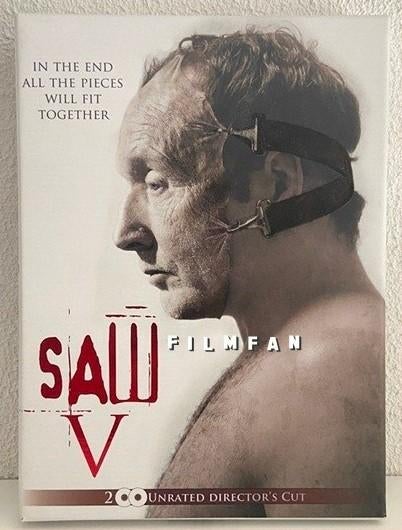 DVD Saw V - unrated director’s cut, Cd's en Dvd's, Dvd's | Horror, Zo goed als nieuw, Slasher, Vanaf 16 jaar, Ophalen of Verzenden