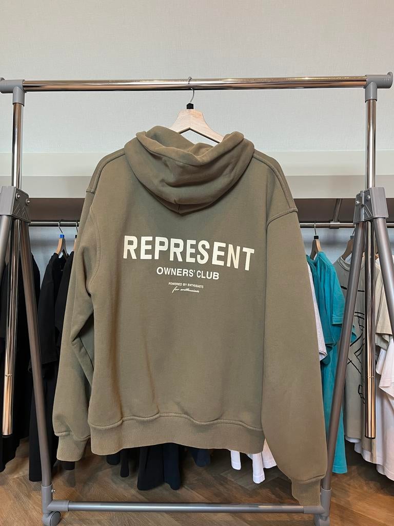 Represent Owners Club Hoodie, Ophalen of Verzenden, Represent, Gedragen, Groen