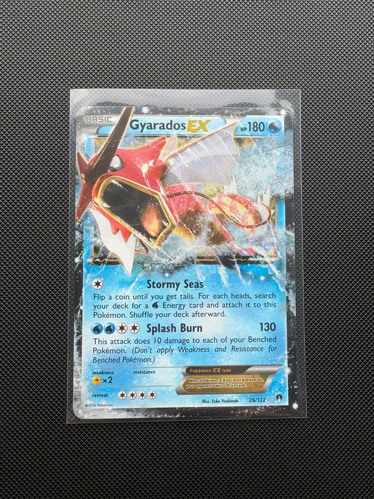 Shiny Gyarados EX 26/122 Breakpoint, Ophalen of Verzenden, Zo goed als nieuw