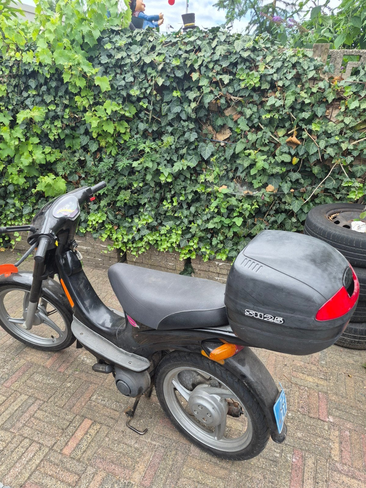 Piaggio Zip Scooter - Zwart, Gebruikt, Fietsen en Brommers, Ophalen of Verzenden, Gebruikt, Benzine, Overige modellen