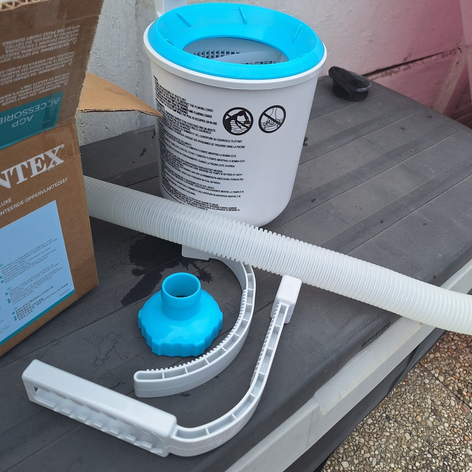 intex skimmer, Ophalen of Verzenden, Zo goed als nieuw, Skimmer