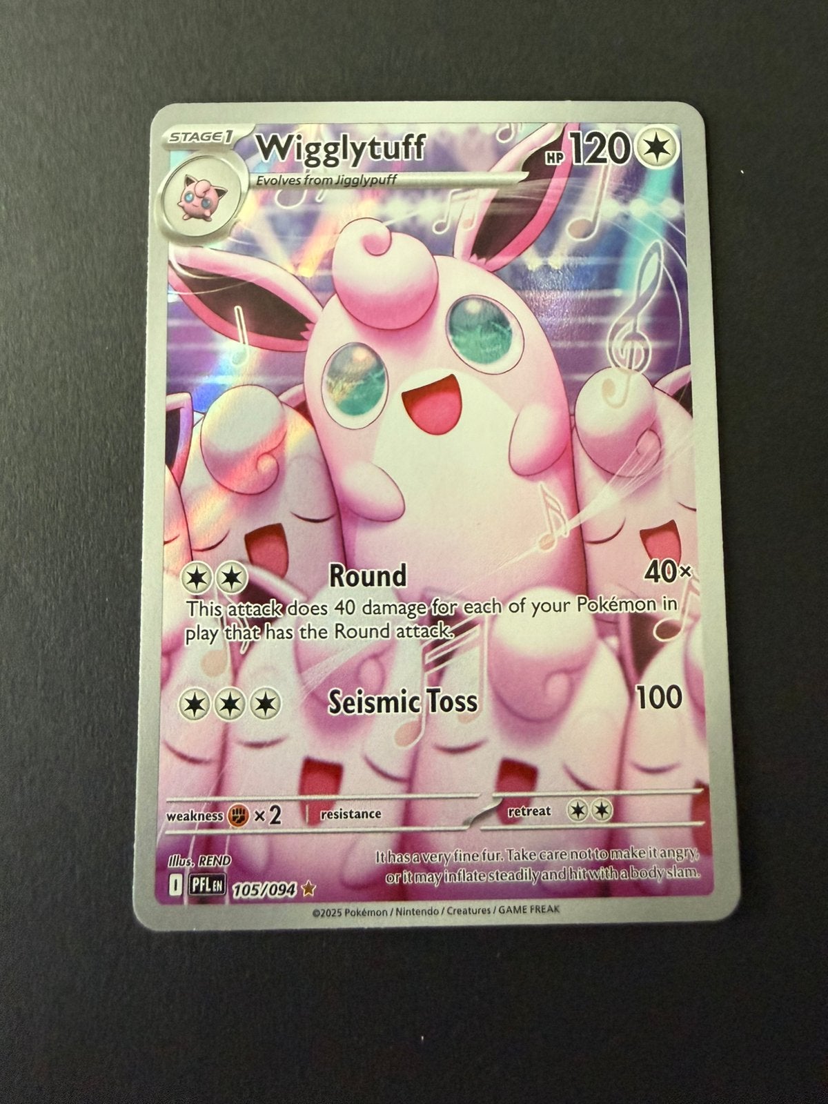 PFL 105/094 Wigglytuff, Ophalen of Verzenden, Nieuw, Losse kaart