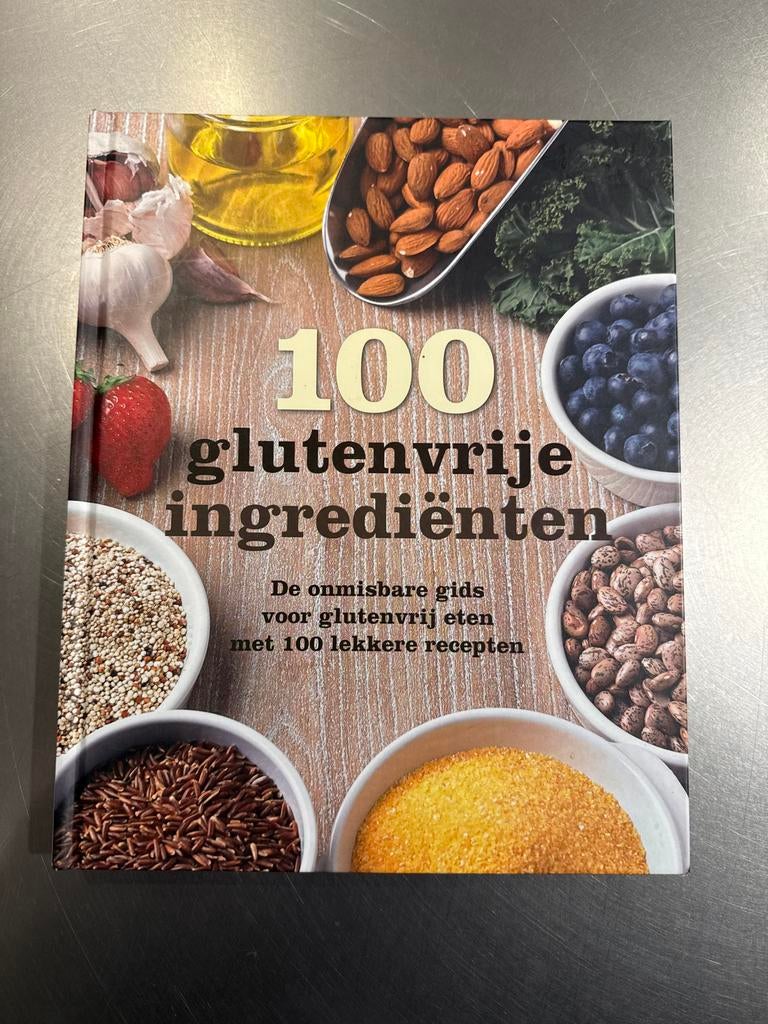 100 glutenvrije ingrediënten - Kookboek, Boeken, Voorgerechten en Soepen, Ophalen of Verzenden, Zo goed als nieuw, Gezond koken