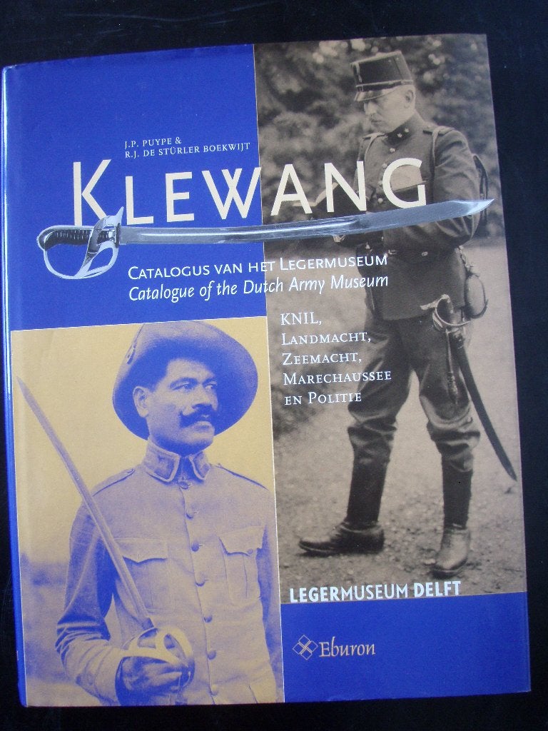 Boek Klewang Catalogus van het Legermuseum, Ophalen of Verzenden, Landmacht, Nederland, Boek of Tijdschrift