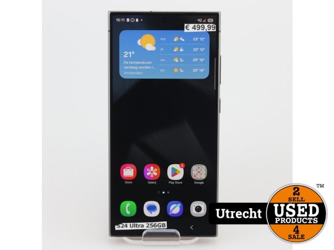Samsung Galaxy S24 Ultra 256GB Zwart Nette Staat
