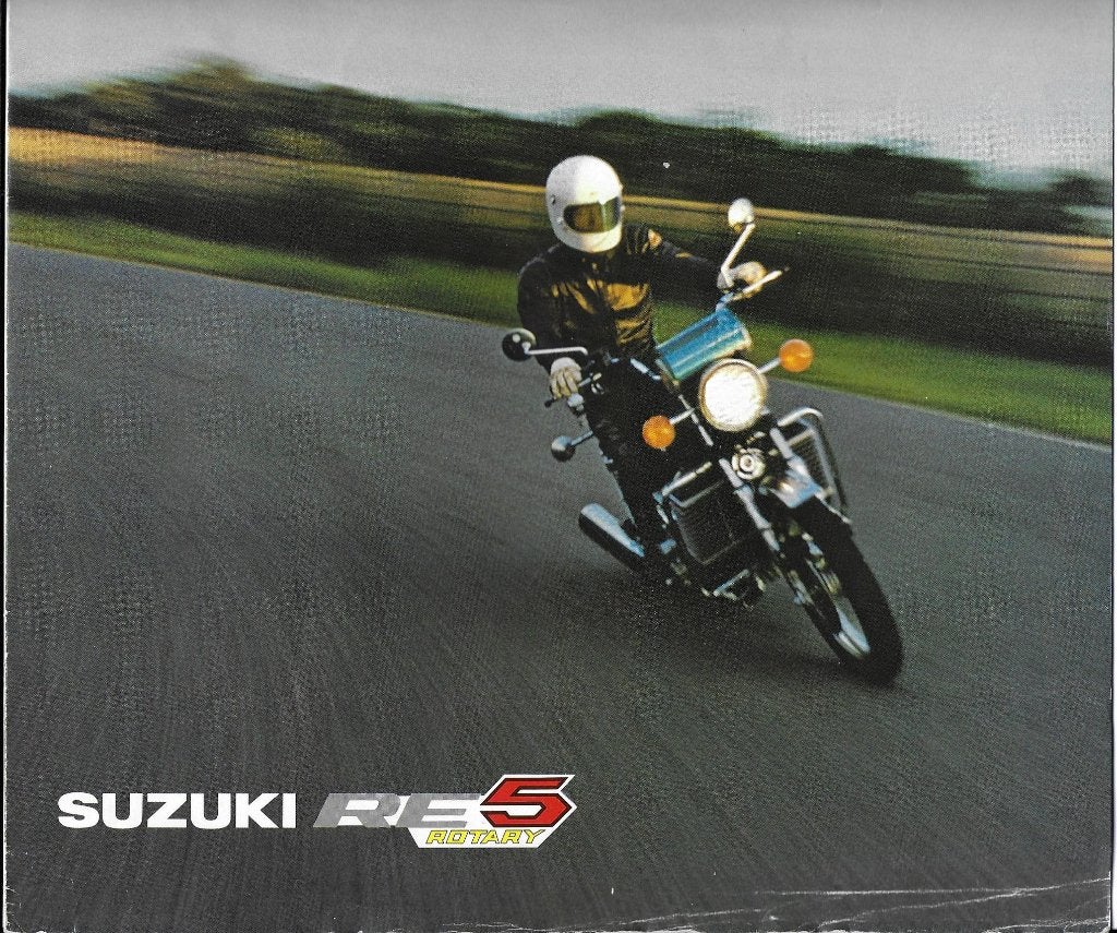 Suzuki RE5 wankel motor folder (5374z), Motoren, Ophalen of Verzenden, Suzuki