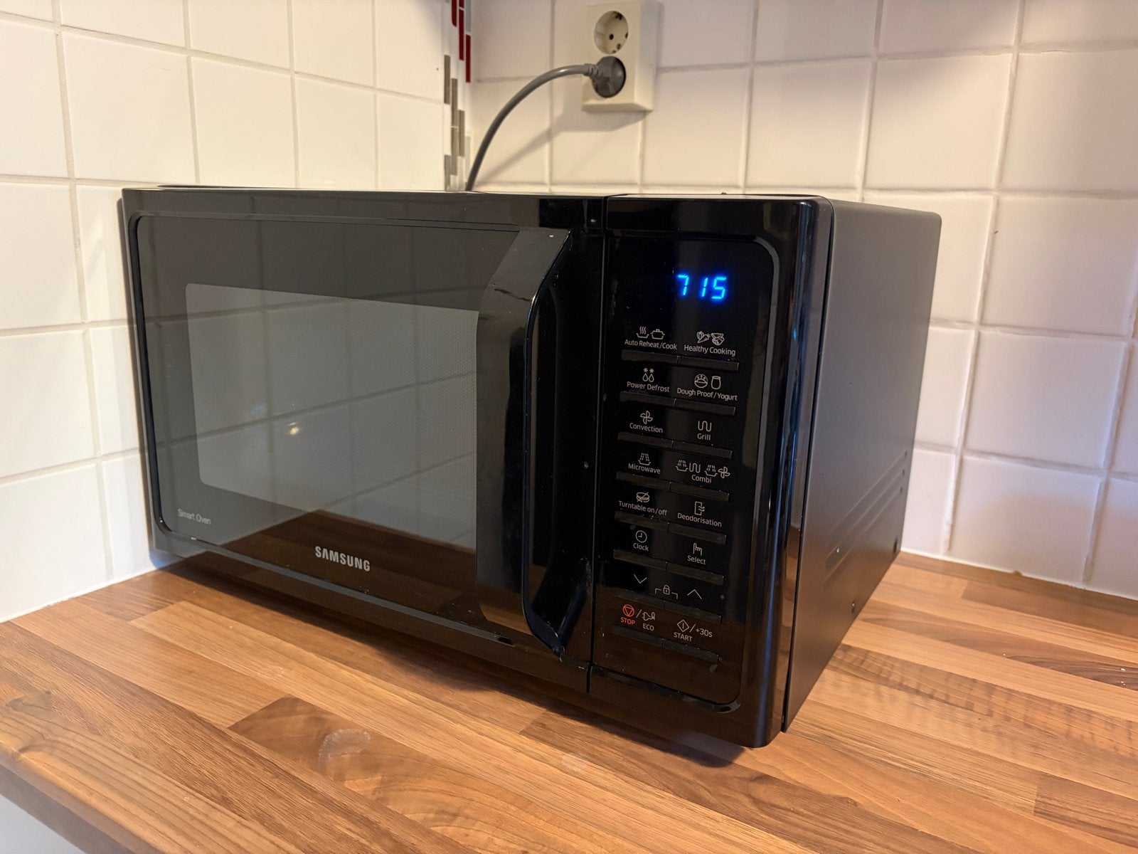 Samsung Combimagnetron - Zo goed als nieuw, Ophalen, Combimagnetron, Grill, Zo goed als nieuw