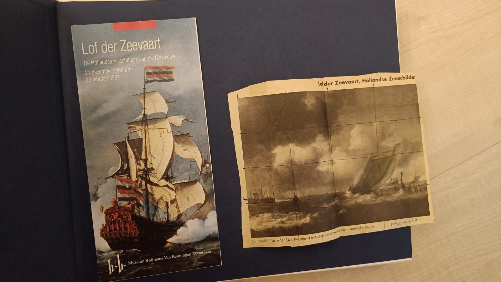 Lof der Zeevaart - Boek over Nederlandse Zeeschilderkunst, Ophalen, Gelezen