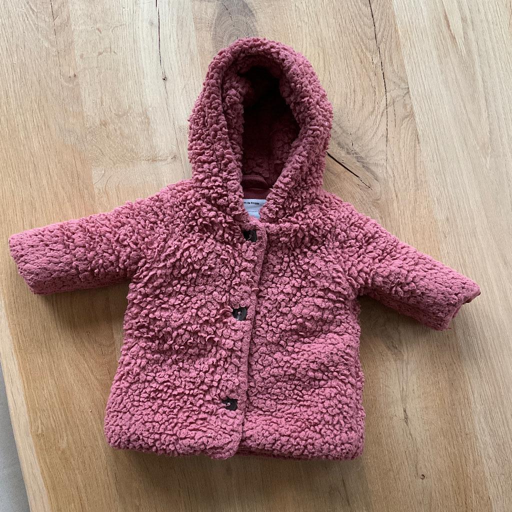 Kinderkleding - roze winterjas - maat 56 merk: prenatal, Ophalen, Meisje, Zo goed als nieuw, Prenatal