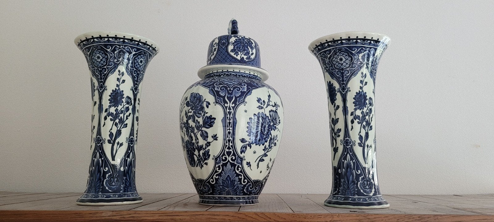 Delfs blauw kaststel, Ophalen of Verzenden