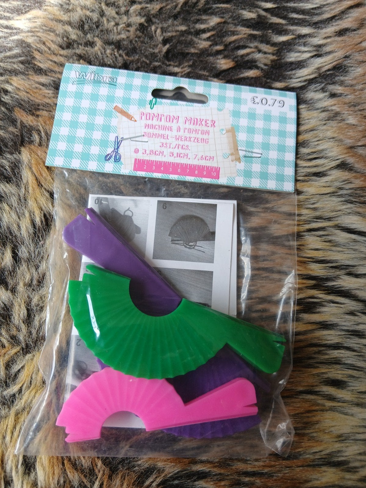 Pompom maker 3 maten, Ophalen, Zo goed als nieuw