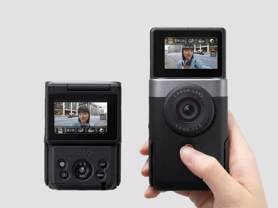 Canon PowerShot V10 Vlogging set - 4K, Canon, 20x of meer, Ophalen of Verzenden, Zo goed als nieuw