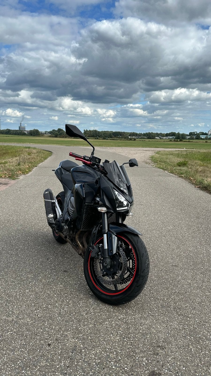 Kawasaki Z800 - met Akrapovic uitlaat A2 (vol vermogen), Sportuitlaat, 4 cilinders, Gebruikt, Particulier