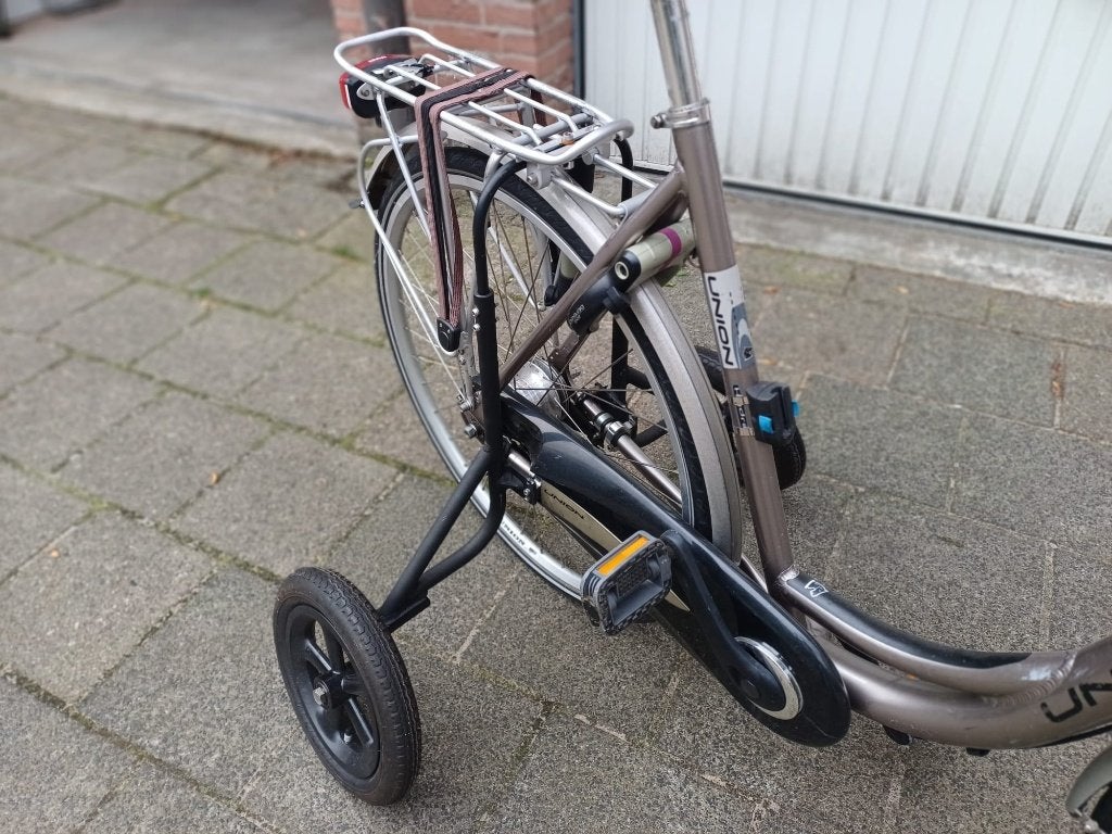 Zij steun wielen voor volwassen fiets, Fietsen en Brommers, Fietsen | Driewielfietsen, Ophalen of Verzenden, Nieuw, Overige merken