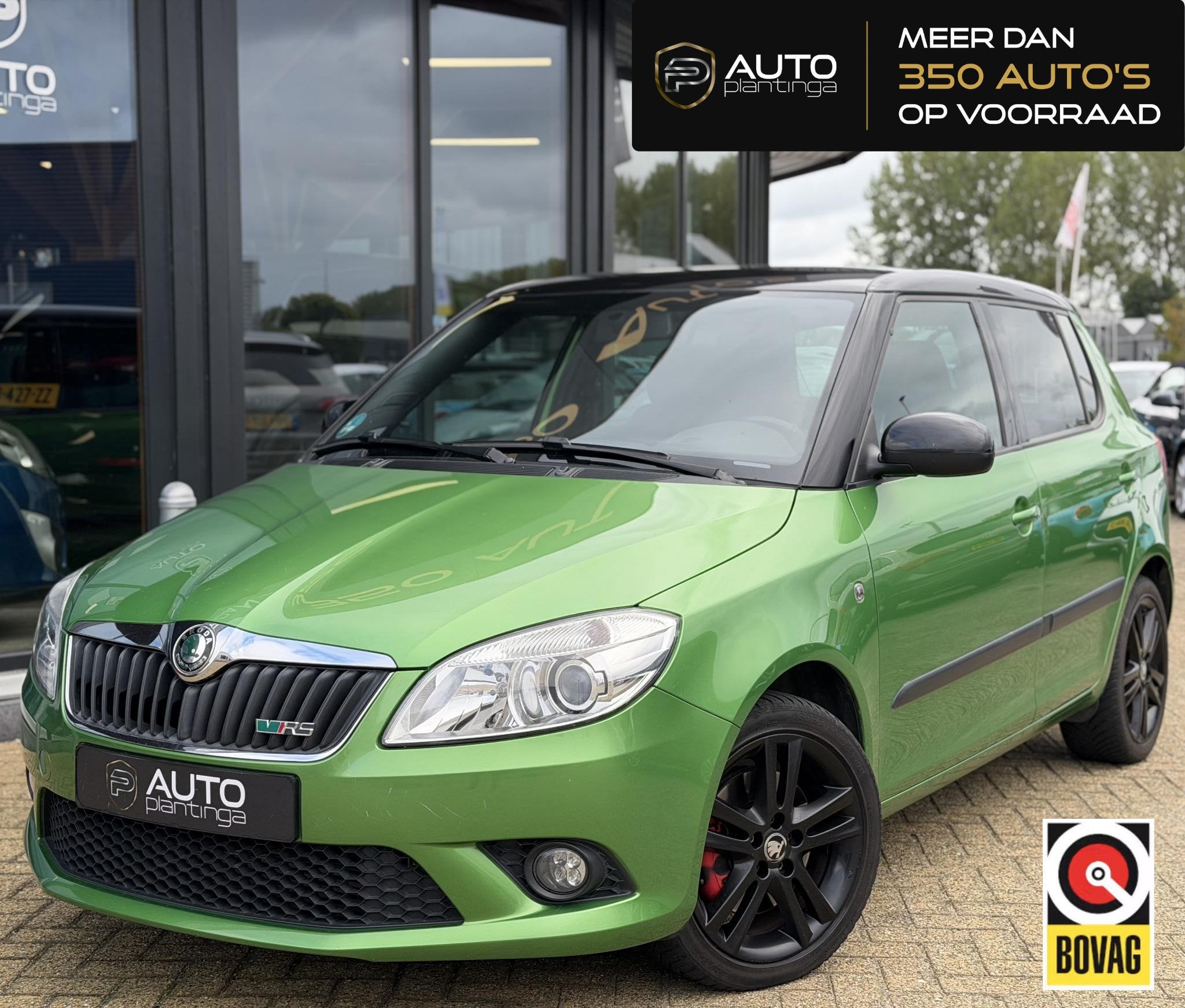Skoda Fabia 1.4 TSI RS 179PK | AUTOMAAT | DSG | Sportonderst, Auto's, Euro 5, Stof, Gebruikt, 4 cilinders