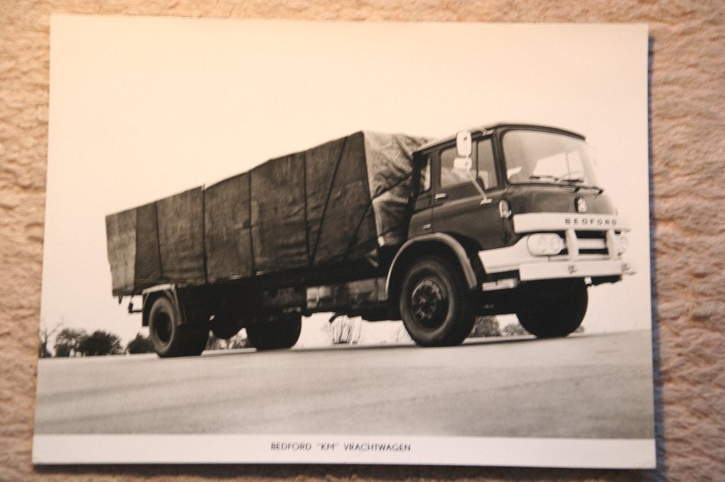 2 x originele Bedford persfoto's (1968), Ophalen of Verzenden, Nieuw, Ford