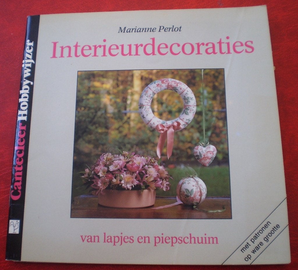 Interieurdecoraties van Lapjes en Piepschuim Marianne Perlot, Boeken, Zo goed als nieuw, Overige onderwerpen, Marianne Perlot