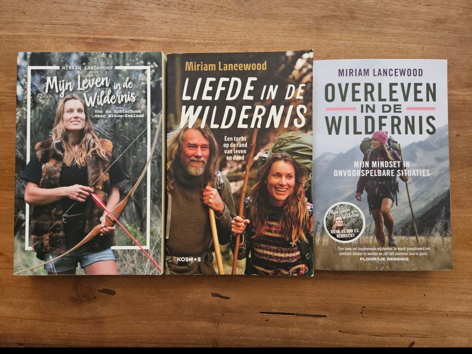 Miriam Lancewood boeken: Wildernis trilogie, Ophalen of Verzenden, Zo goed als nieuw