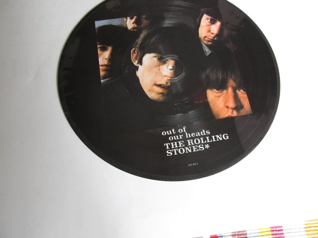 Rolling Stones - Out of our heads ( lp, picture disc), Cd's en Dvd's, Vinyl | Rock, Picture disc, Verzenden, Zo goed als nieuw