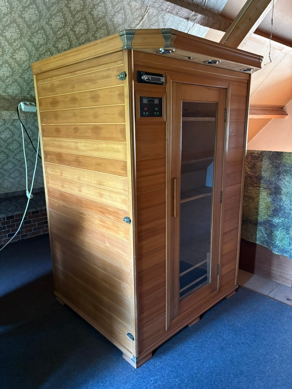 Luxe sauna NIEUWSTAAT!!, Ophalen, Nieuw, Toebehoren