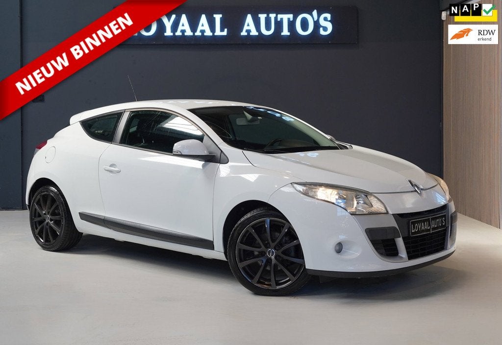 Renault Mégane Coupé 1.6 Expression | AIRCO | CRUISE | ELE, Voorwielaandrijving, Stof, Gebruikt, 4 cilinders