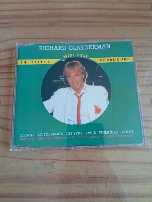 Cd Richard Clayderman mini best, Ophalen of Verzenden, Zo goed als nieuw