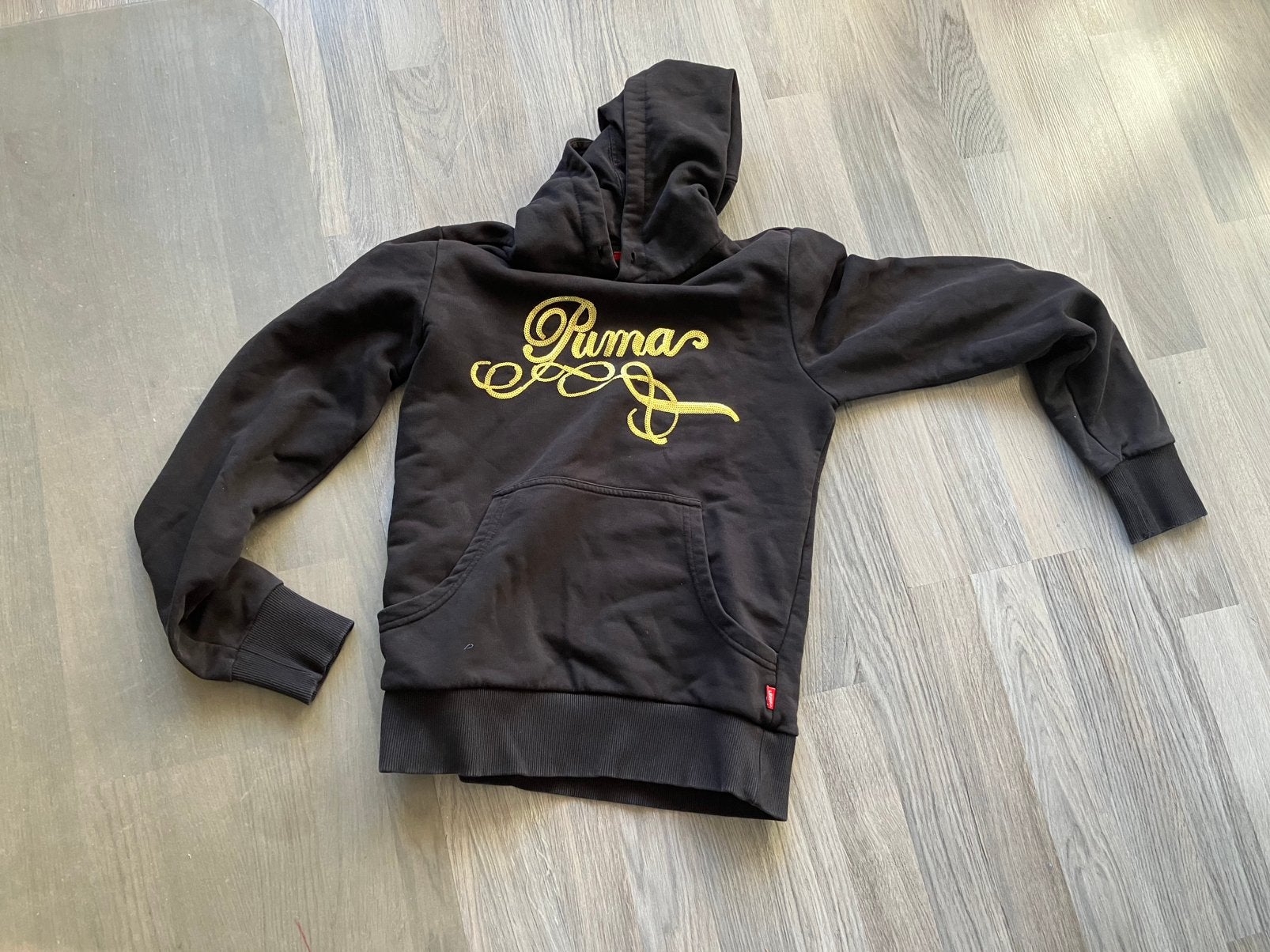 Super mooie hoodie van Puma maat M super koopje, Ophalen of Verzenden, Zo goed als nieuw, Zwart
