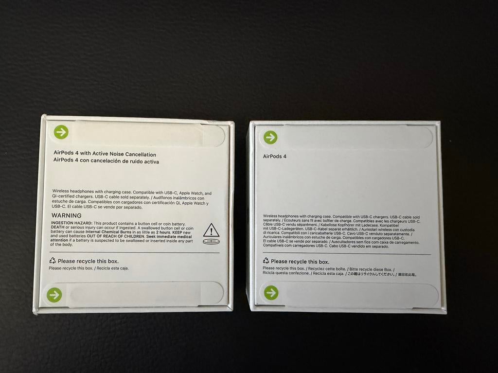 Apple AirPods 4 Active Noise Cancellation + Bon 2J Garantie, Ophalen, Nieuw, Wit, Apple
