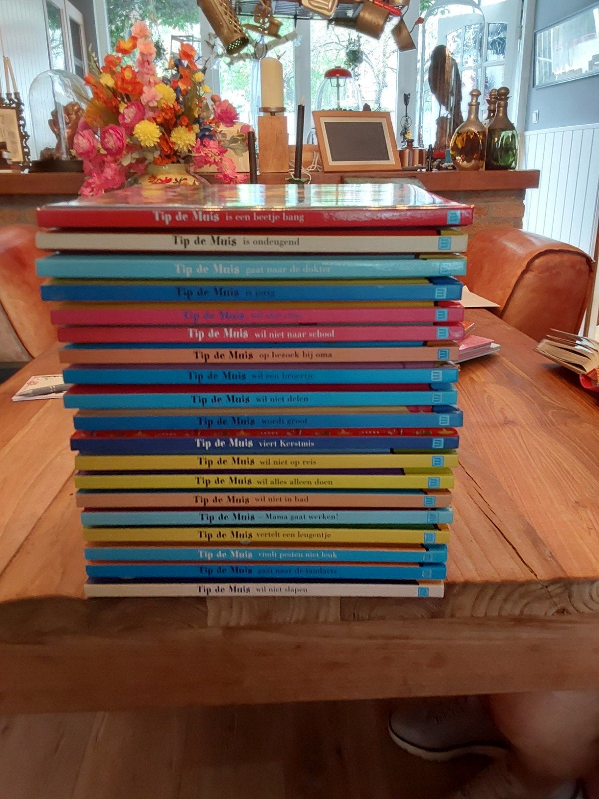 19 verschillende Tip de Muis boekjes, Boeken, Kinderboeken | Kleuters, Ophalen of Verzenden, Zo goed als nieuw, Fictie algemeen