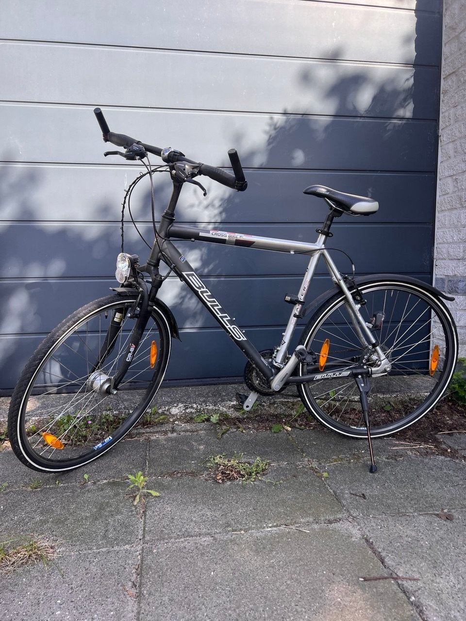 Bulls Cross Bike heren crossfiets 61cm - dynamo, vering, 28 inch, Gebruikt, Vering, Velgrem
