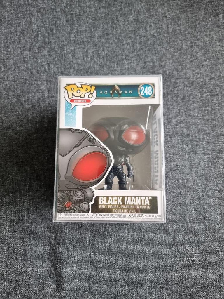 Funko Pop! Aquaman: Black Manta #248, Ophalen of Verzenden, Zo goed als nieuw