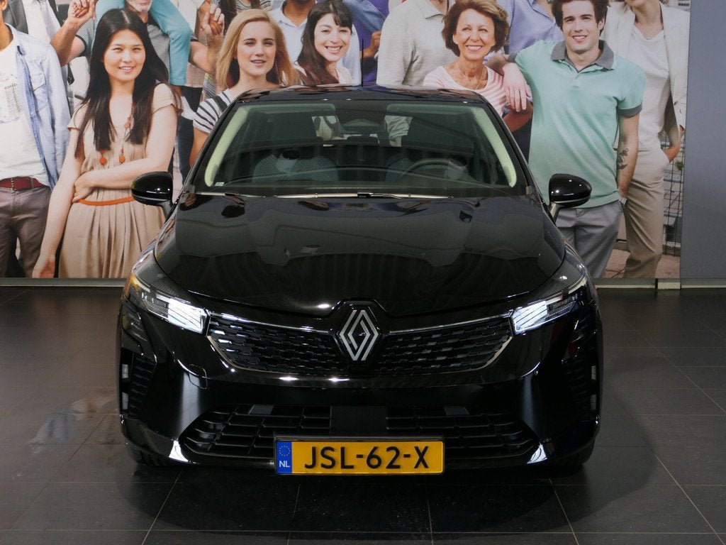 Renault Clio 1.6 E-Tech Full Hybrid 145 evolution - Occasion, Stof, Gebruikt, Zwart, Hybride Elektrisch/Benzine
