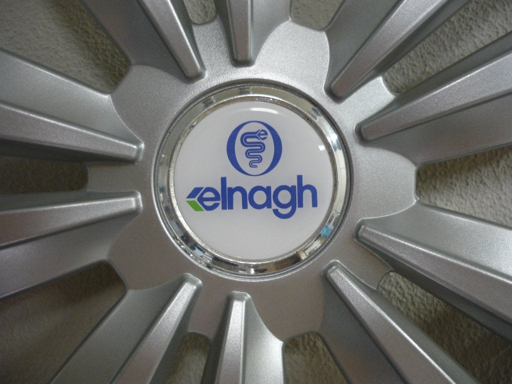 Elnagh doming naafstickers caravan en camper 3D, Epoxy, Verzenden, Nieuw, Overige typen
