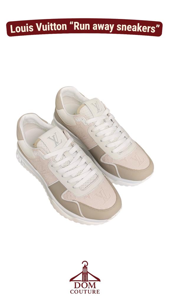 Louis Vuitton “Run away sneakers” beige maat 41, Kleding | Heren, Schoenen, Zo goed als nieuw, Overige kleuren, Ophalen of Verzenden