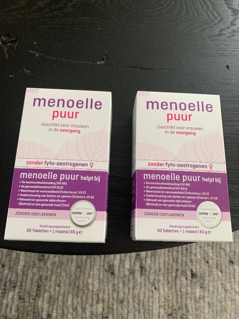 Menoelle puur 120 tabletten voor overgang, Ophalen, Zo goed als nieuw, Overige typen
