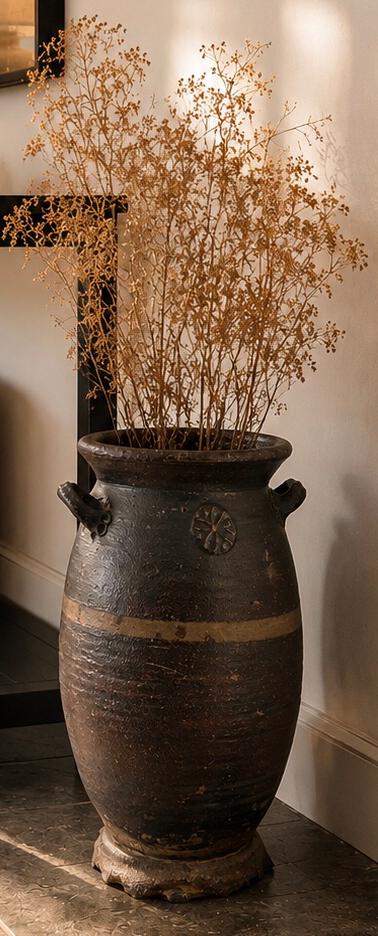 Antieke Keulse pot - Uniek decoratiestuk - 55cm, Ophalen
