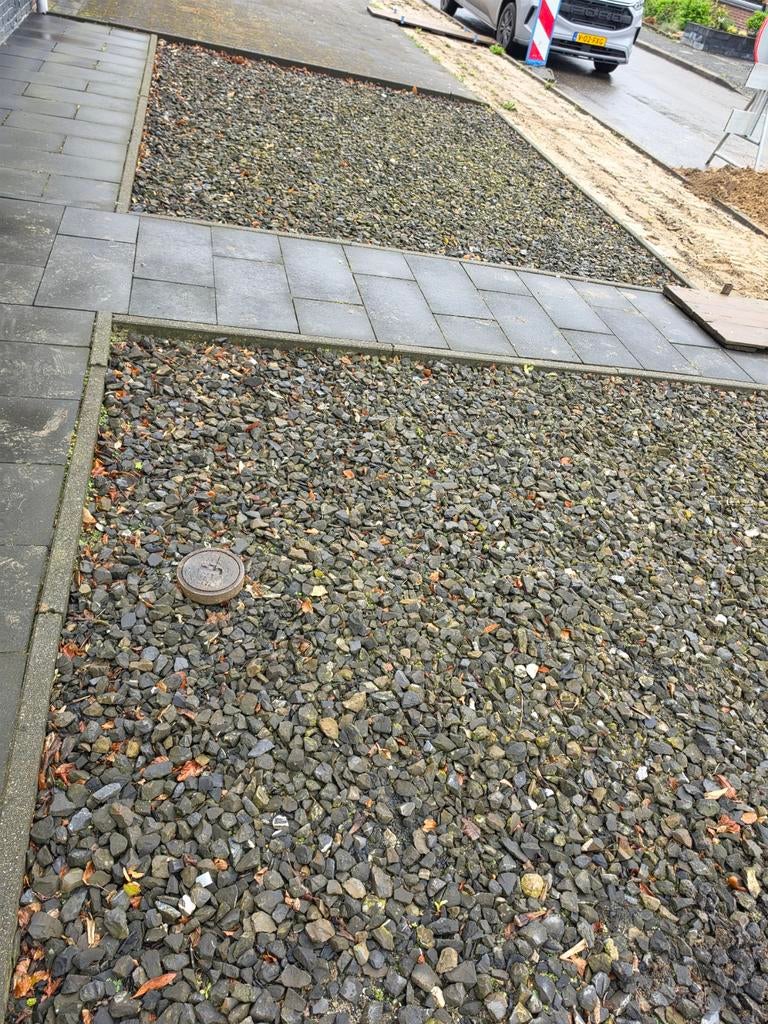 Grove Split 1 tot 5+ cm, Tuin en Terras, Grind, Keien en Split, Gebruikt, Split, Ophalen