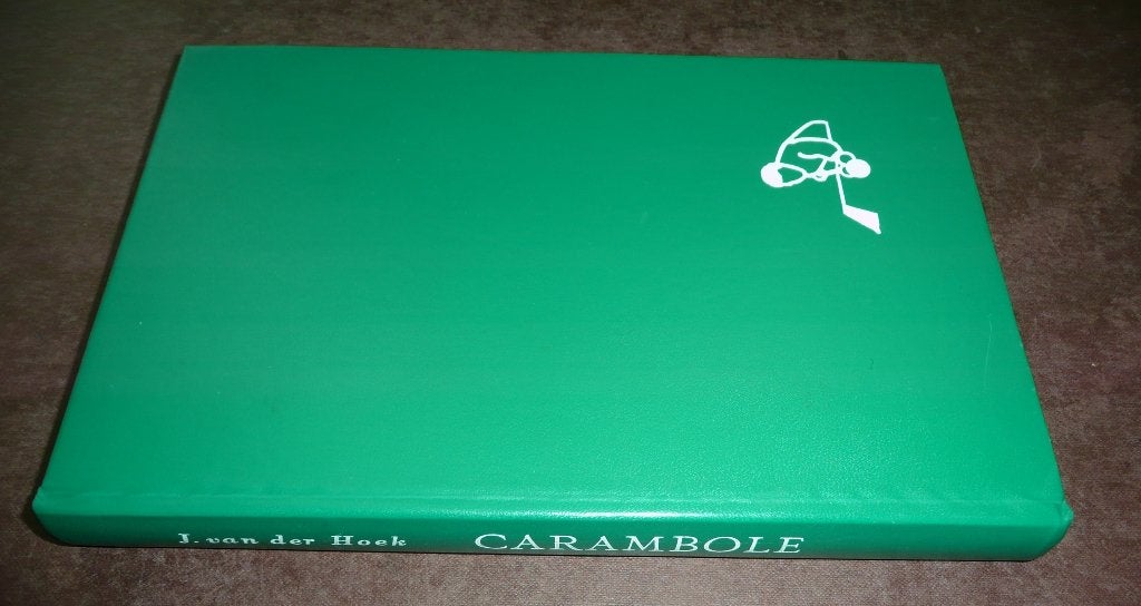 CARAMBOLE De wereld van het biljart – J. van der Hoek 1966., Ophalen of Verzenden, Zo goed als nieuw, CARAMBOLE De wereld van het biljart – J. van der Hoek 1966.
