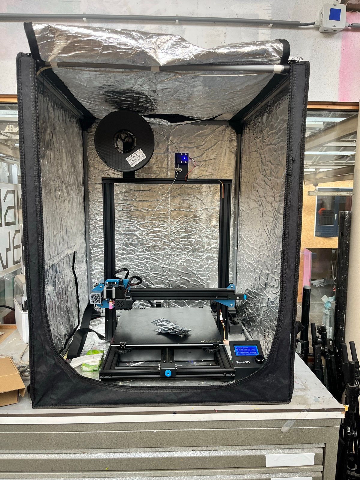 Sovol 3D SV03 3D-printer met behuizing en touch screen, Ophalen, Gebruikt, Filament