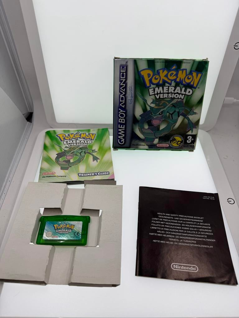 Pokémon Emerald Version - Game Boy Advance (GBA), Spelcomputers en Games, Games | Nintendo Game Boy, 1 speler, Ophalen of Verzenden