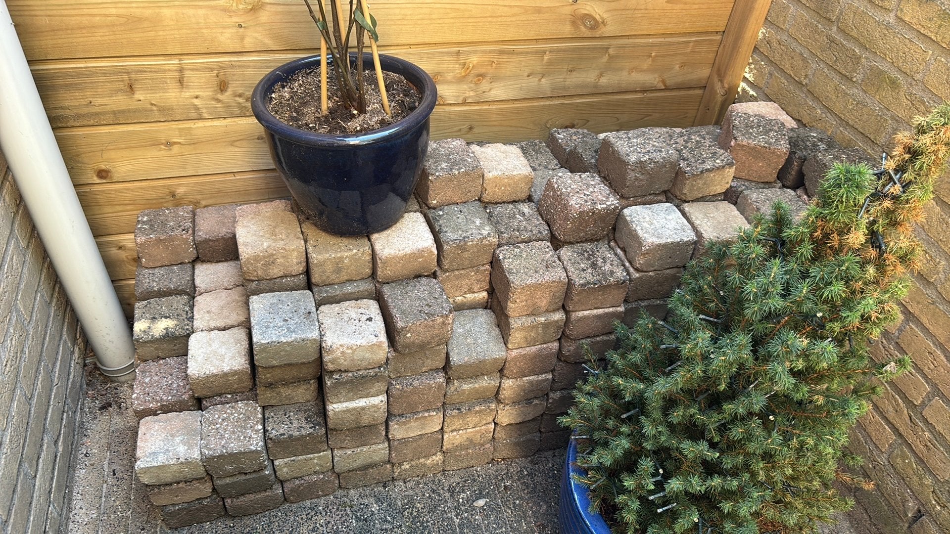Cobblestones, Ophalen, Gebruikt, Beton, Klinkers