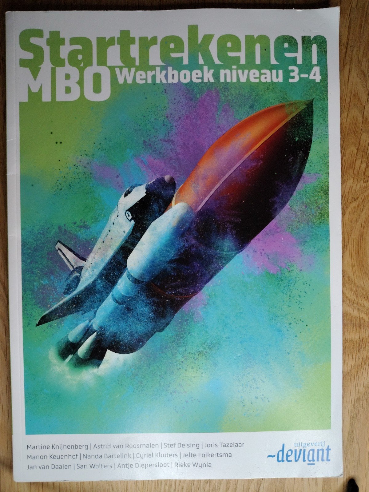 Studiereader Startrekenen MBO niv. 3-4 ECK, Jelte Folkertsma, Ophalen of Verzenden, Zo goed als nieuw, Nederlands