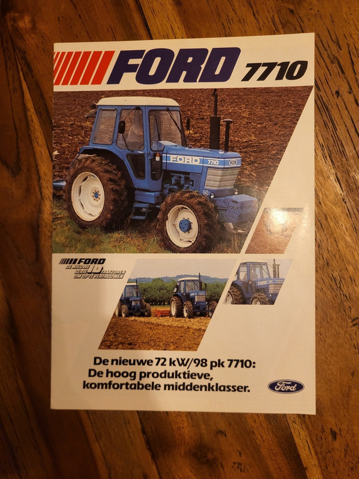 tractor folder Ford 7710, Ophalen of Verzenden