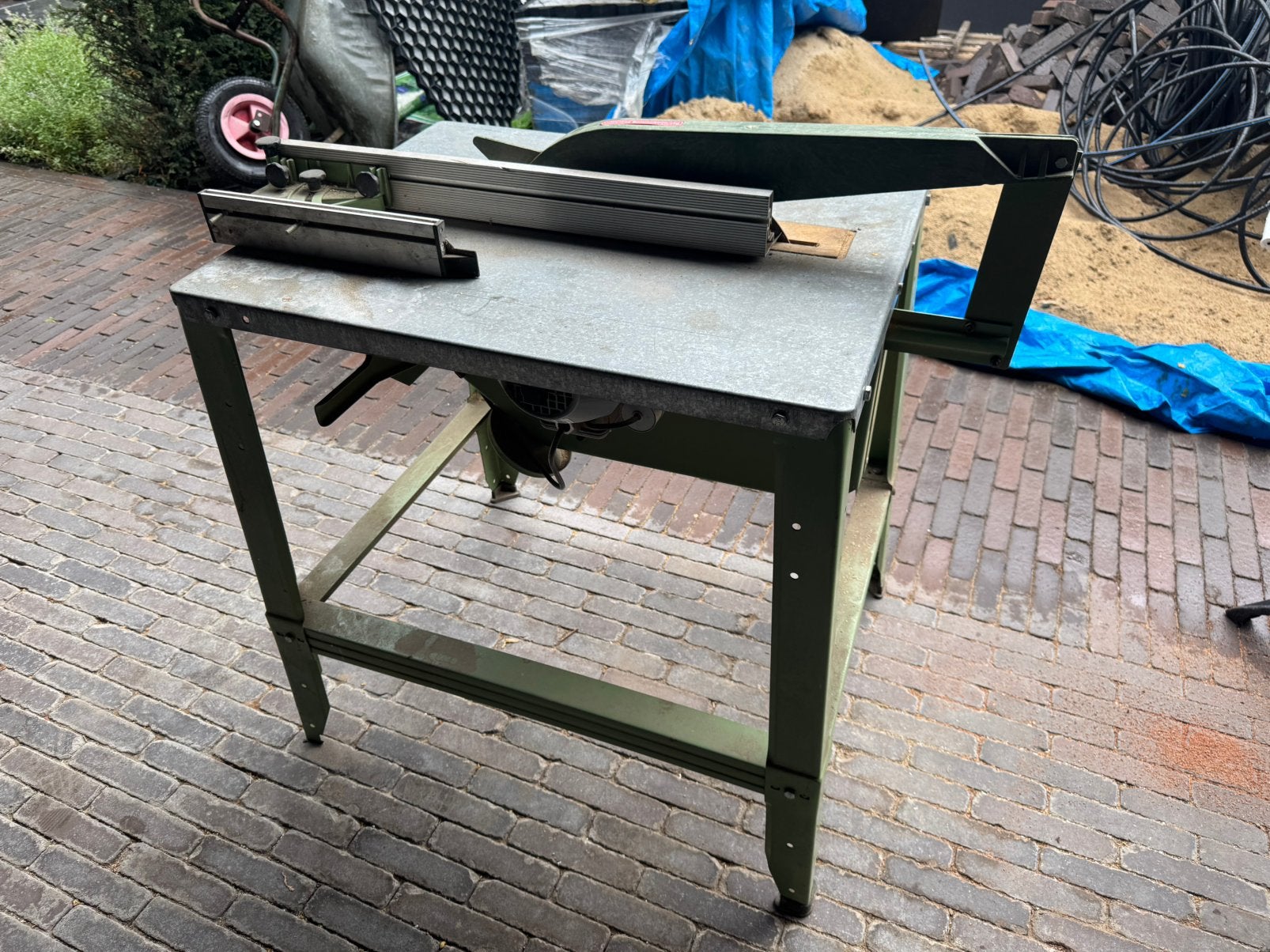 Elektra Beckum Combi HS 315 Tafelcirkelzaag, Ophalen, Gebruikt, Cirkelzaag, 70 mm of meer