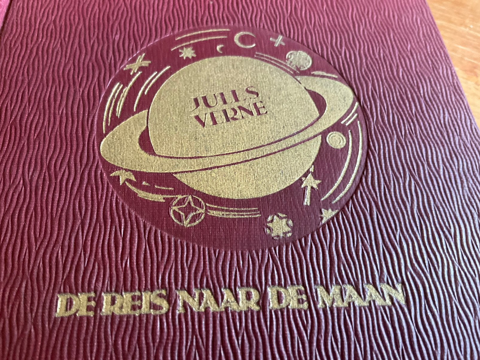 Jules Verne  De reis naar de maan ( 1929), Antiek en Kunst, Ophalen of Verzenden
