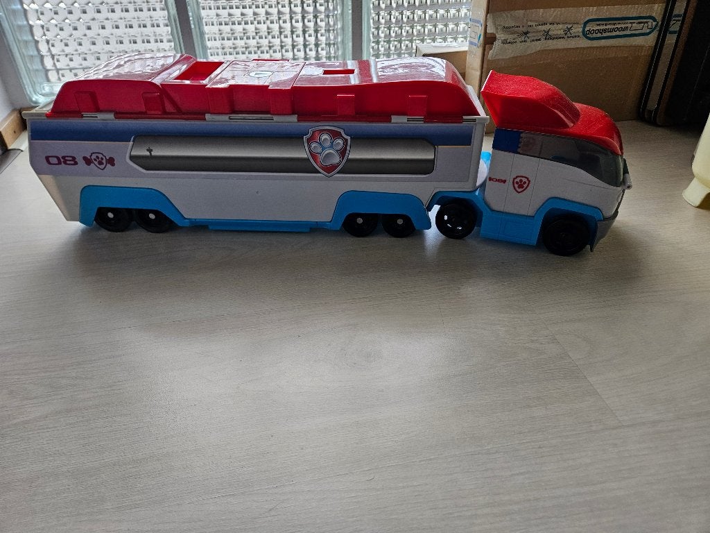 Paw Patrol Bus - Uitklapbaar Speelvoertuig, Kinderen en Baby's, Speelgoed | Speelgoedvoertuigen, Ophalen of Verzenden, Gebruikt
