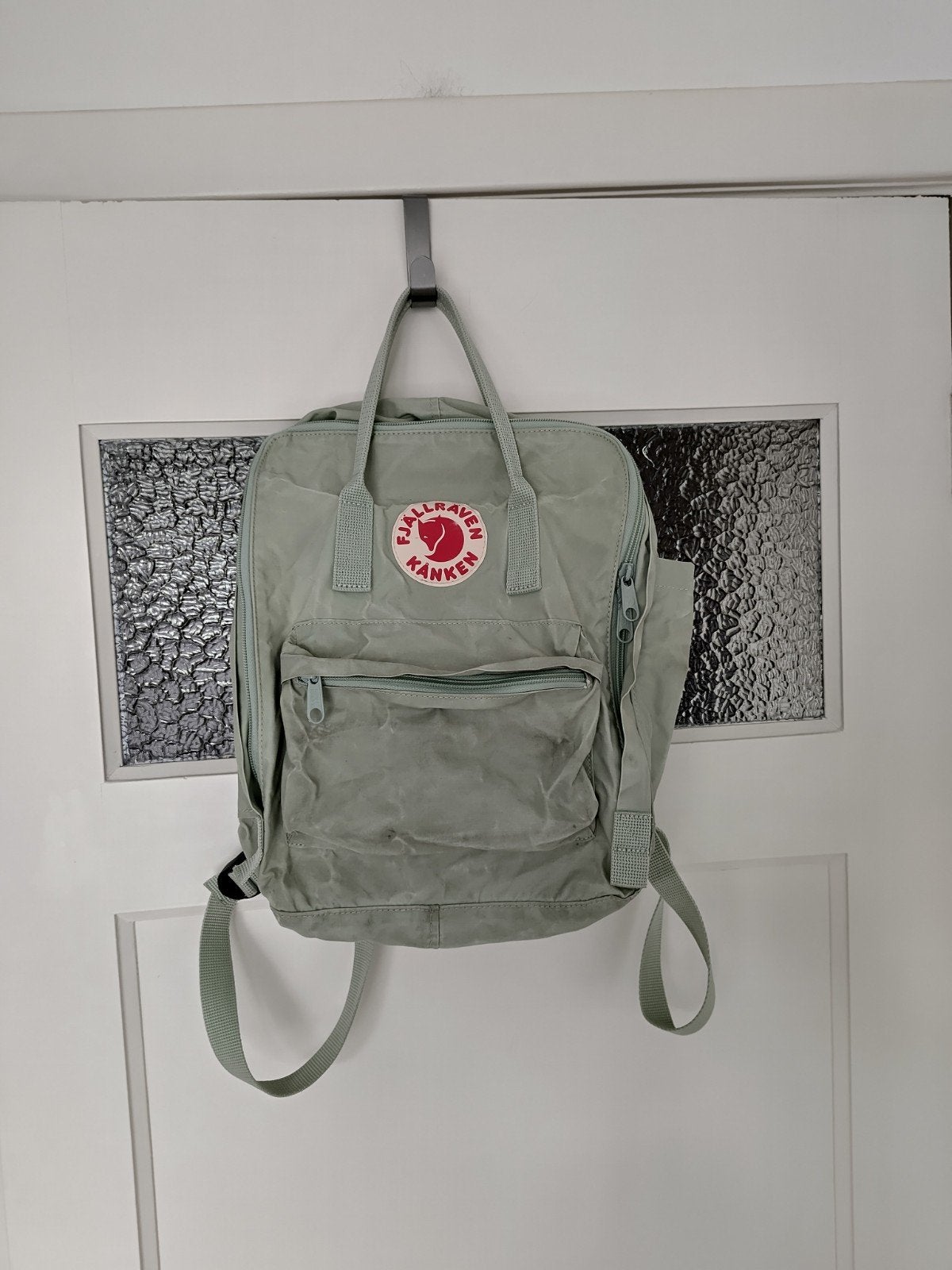 Fjällräven Kånken rugzak 16L - Lichtgroen (Gebruikt), Ophalen of Verzenden, Gebruikt, Overige merken, Waterdicht