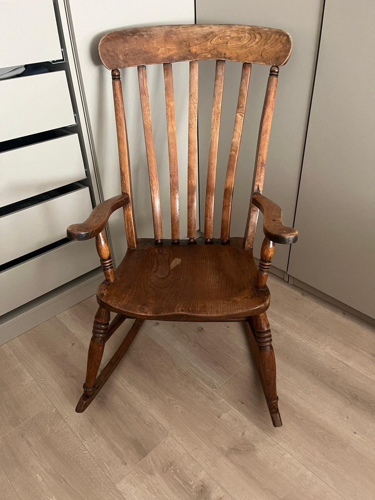 Schommelstoel, Antiek en Kunst, Antiek | Meubels | Stoelen en Banken, Ophalen